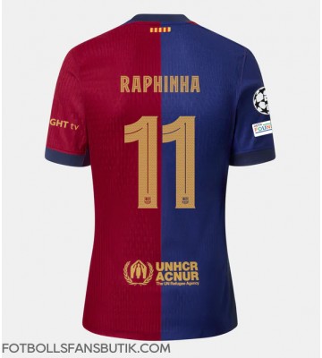 Barcelona Raphinha Belloli #11 Replika Hemmatröja 2024-25 Kortärmad